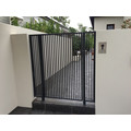 Aluminum Residential  Pedestrian Metal Side Small Gate Side Door with High security and Mordern Style